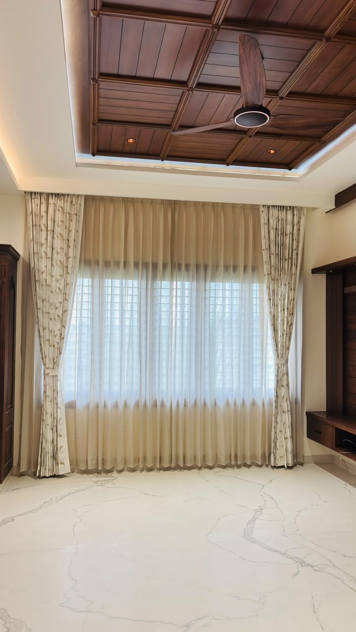 Curtain and interior furnishing installation in Mysuru by Nakhsha Furnishing Studio - photo 21