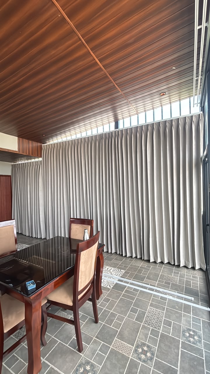Curtain and interior furnishing installation in Mysuru by Nakhsha Furnishing Studio - photo 24