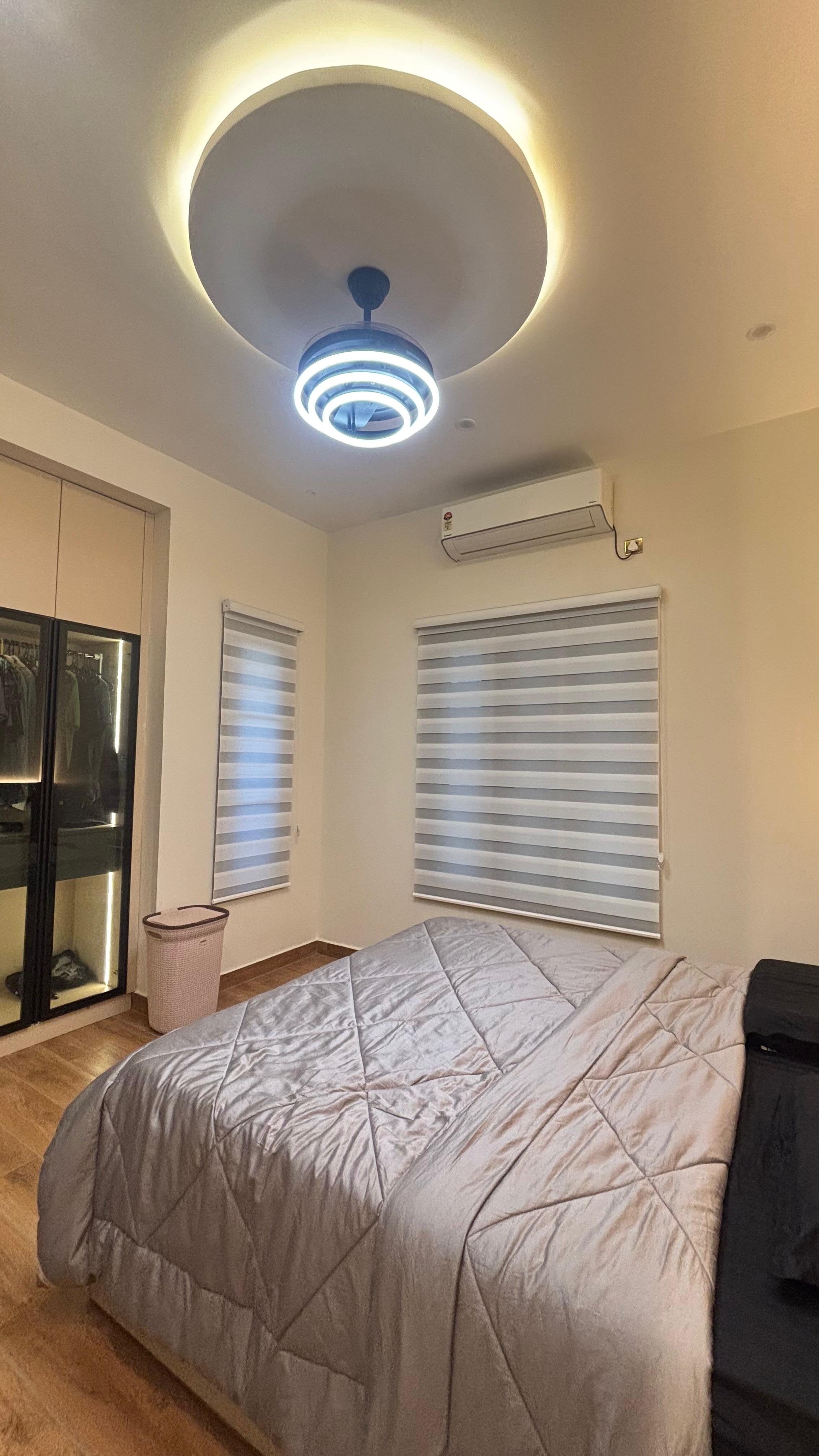 Curtain and interior furnishing installation in Mysuru by Nakhsha Furnishing Studio - photo 29