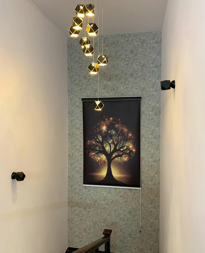 Curtain and interior furnishing installation in Mysuru by Nakhsha Furnishing Studio - photo 7
